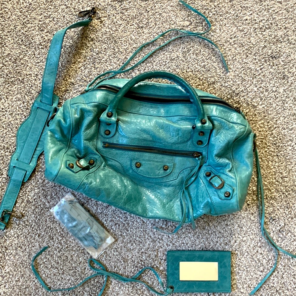 Rare Balenciaga “Twiggy” Medium bag w/ accessories